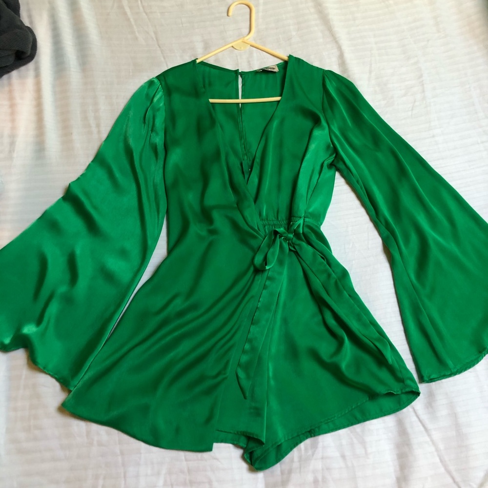 Green Show Me Your Mumu romper